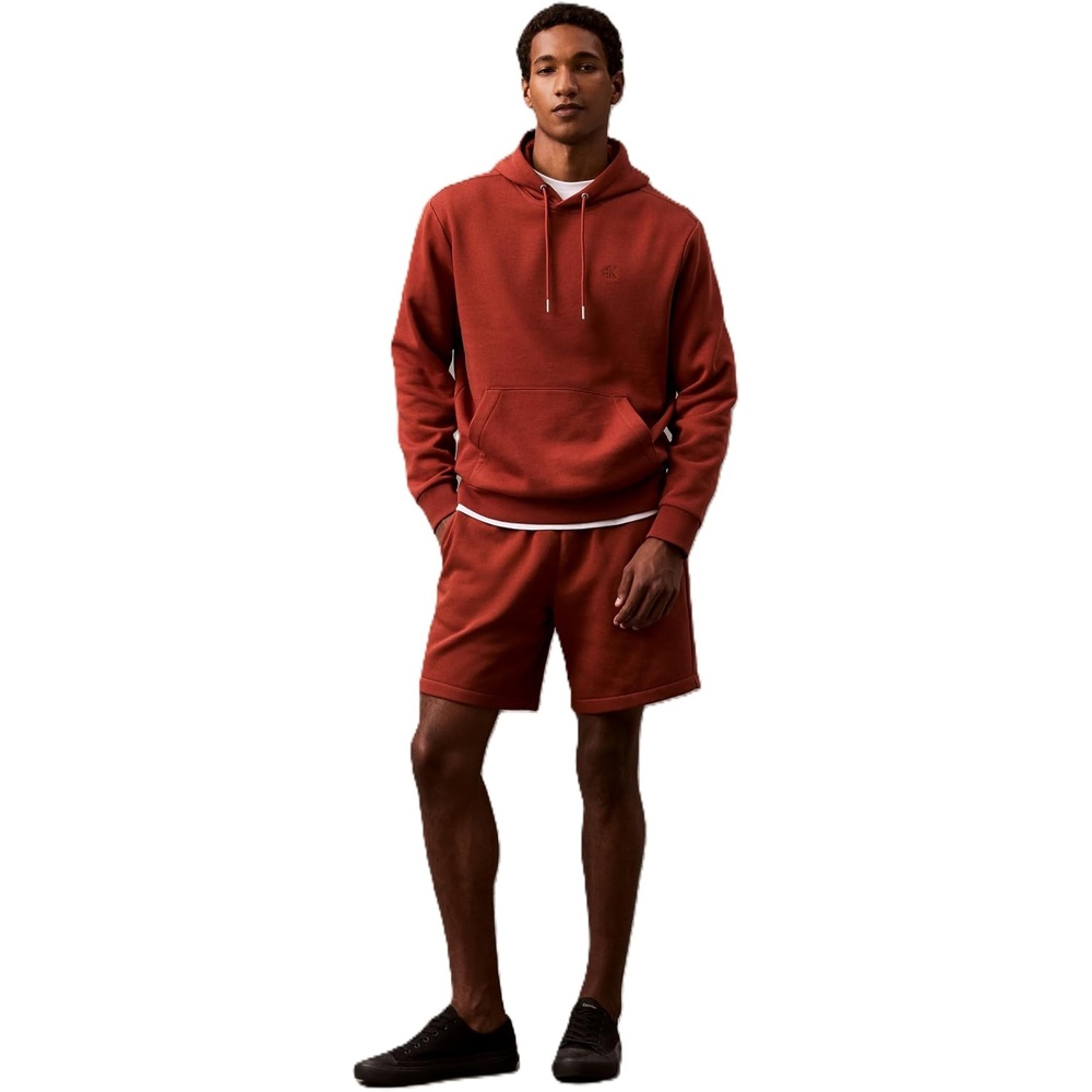 image:imageCalvin Klein Archive Logo Fleece ShortsRoasted Russet