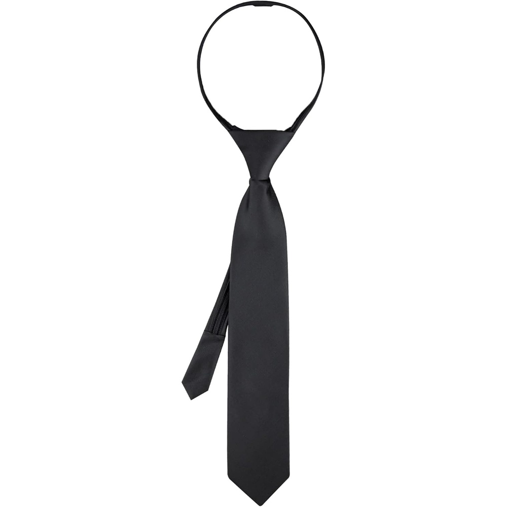 image:imageCalvin Klein Boys Gemstone Stripe Zip TieBlack Zip