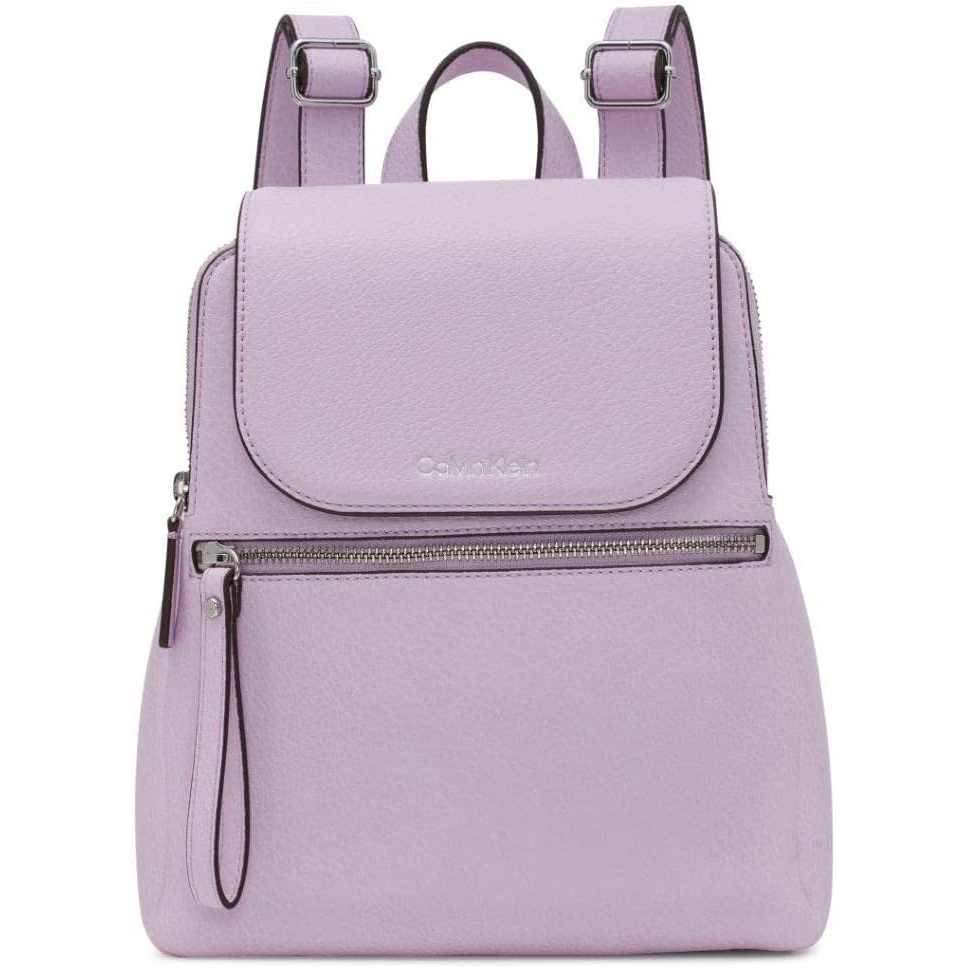 image:imageCalvin Klein Elaine Bubble Lamb Novelty Key Item Flap BackpackWinsome Orchid
