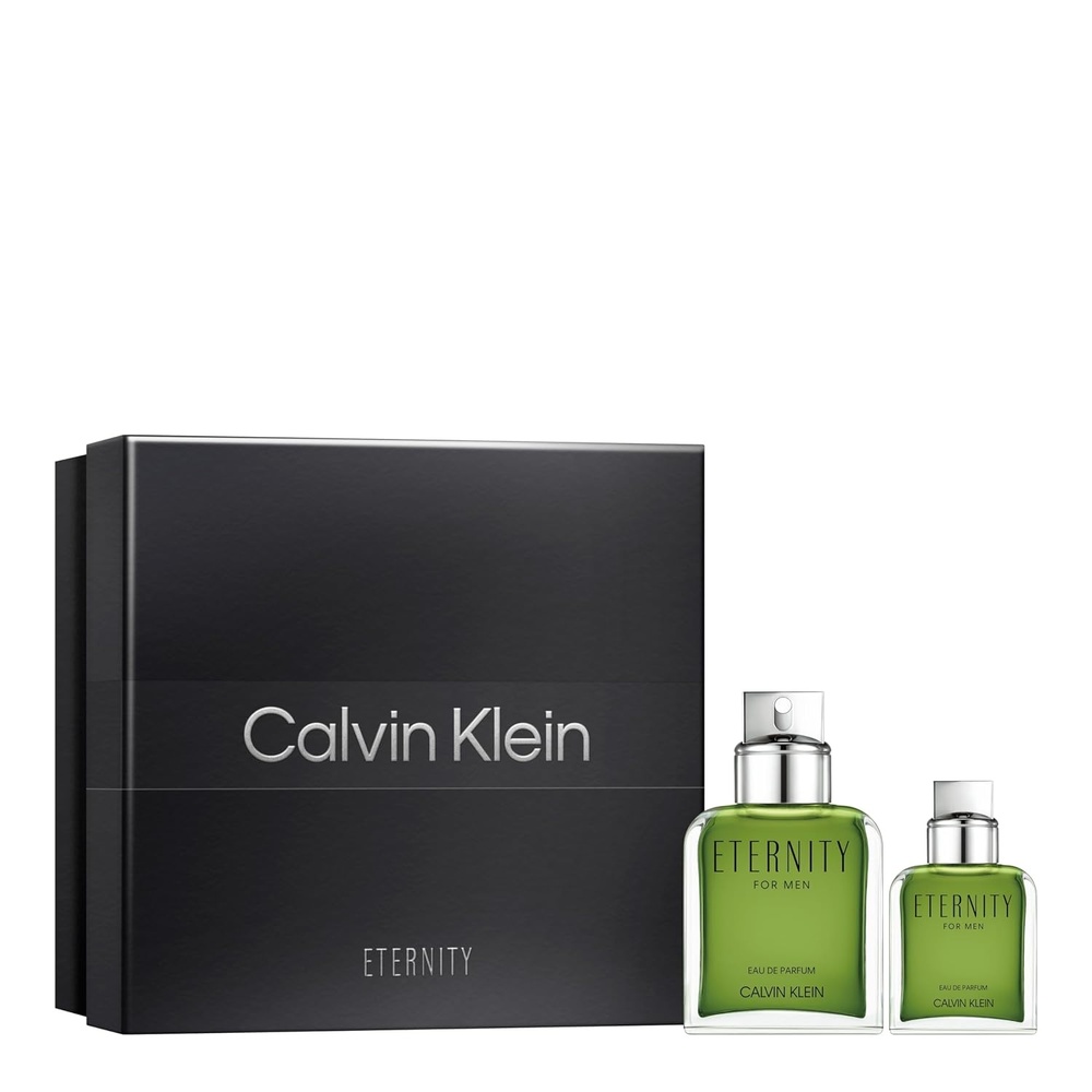 image:imageCalvin Klein Eternity Eau de Parfum  Woody Mens Cologne  With Notes of Sage Cypress amp Suede Accord  Long Lasting Fragrance2 Piece Set