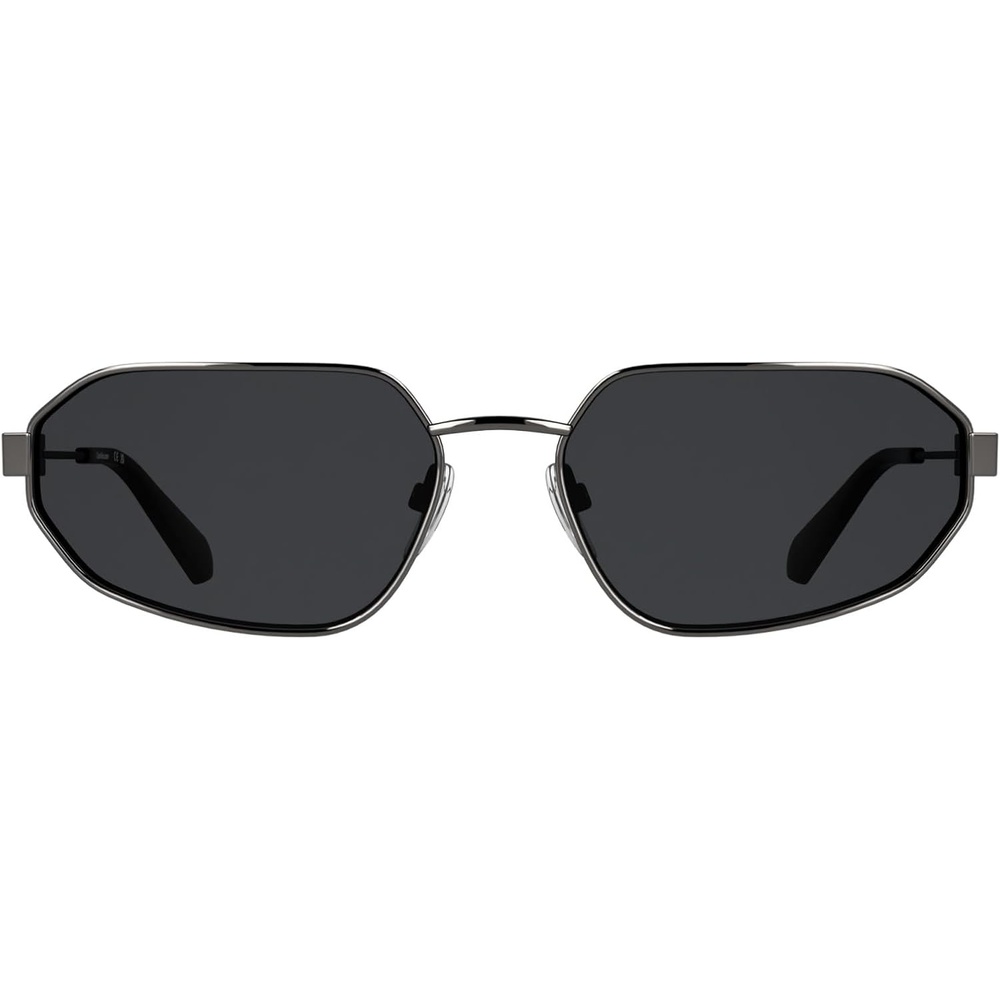 image:imageCalvin Klein Jeans Unisex Ckj26200s Rectangular SunglassesDark Ruthenium Matte Black