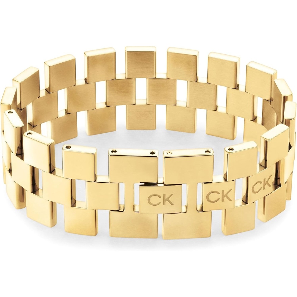image:imageCalvin Klein Jewelry Womens Link BraceletGold Plated