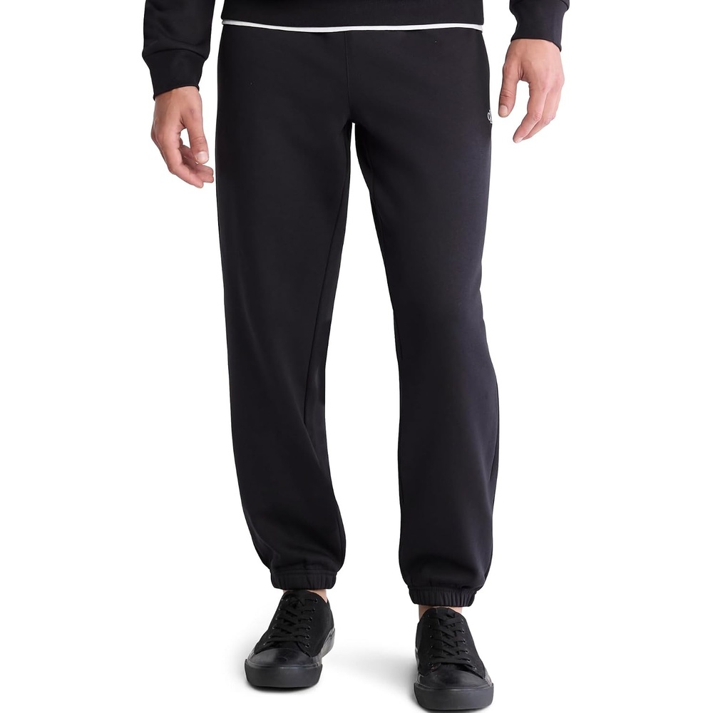 image:imageCalvin Klein Mens Archive Logo Fleece JoggersBlack Beauty