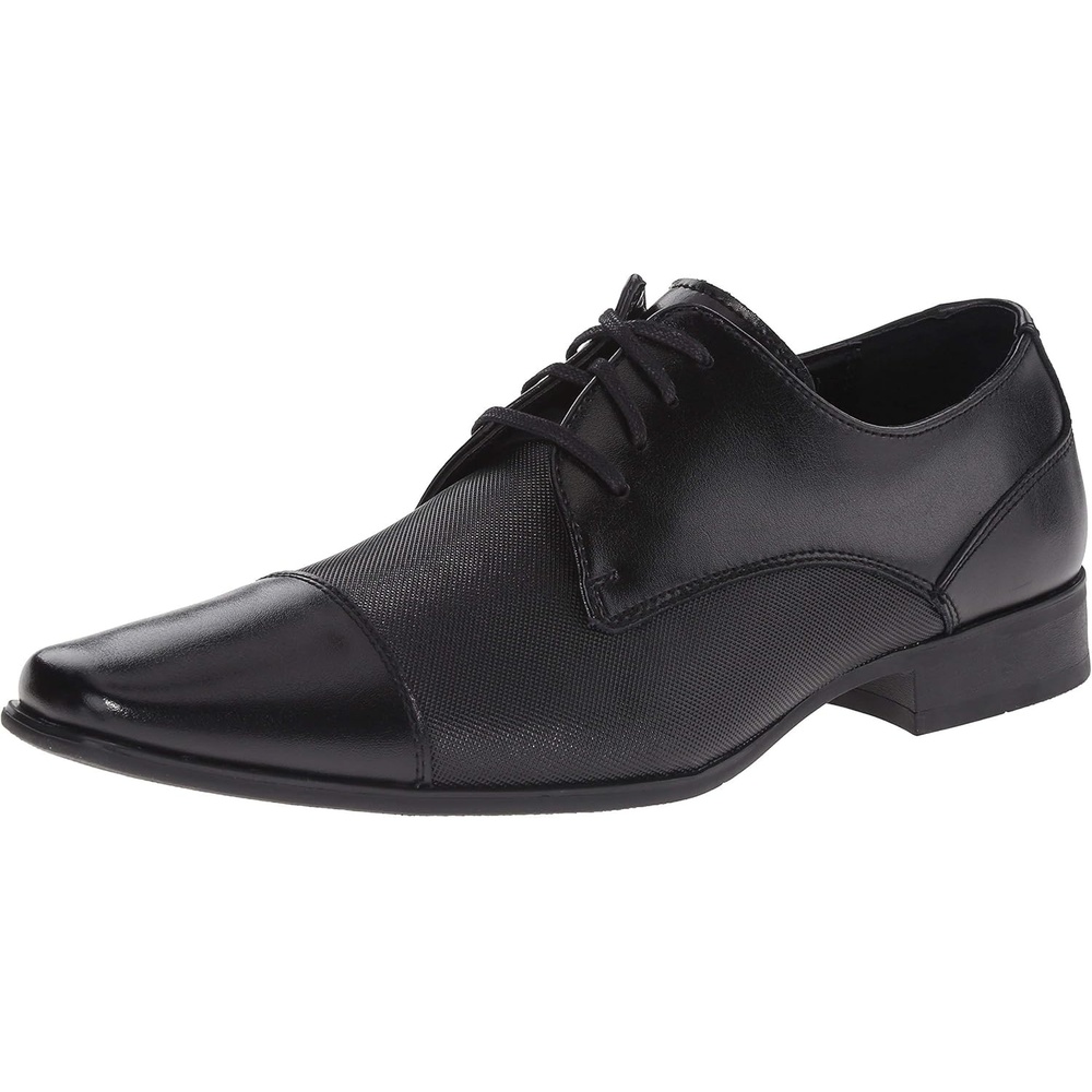 image:imageCalvin Klein Mens Bram OxfordBlack Emboss 001