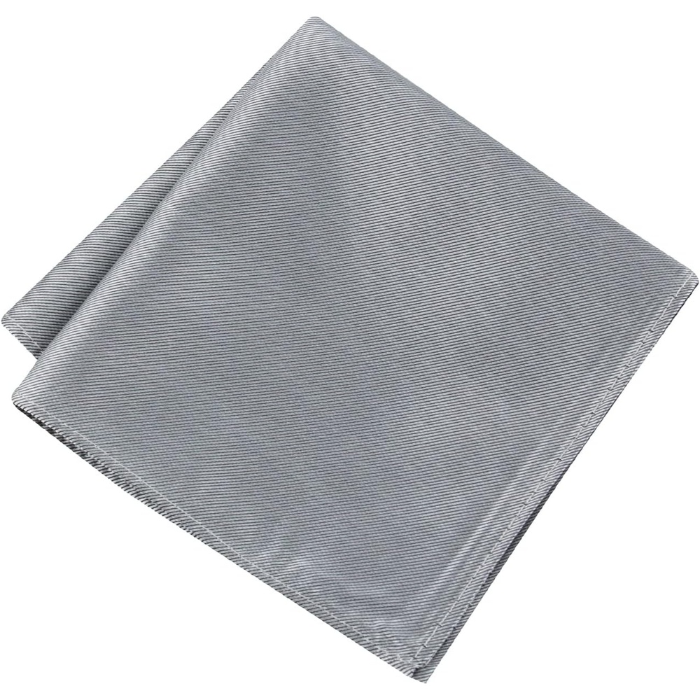 image:imageCalvin Klein Mens Classic Solid Pocket SquareGrey
