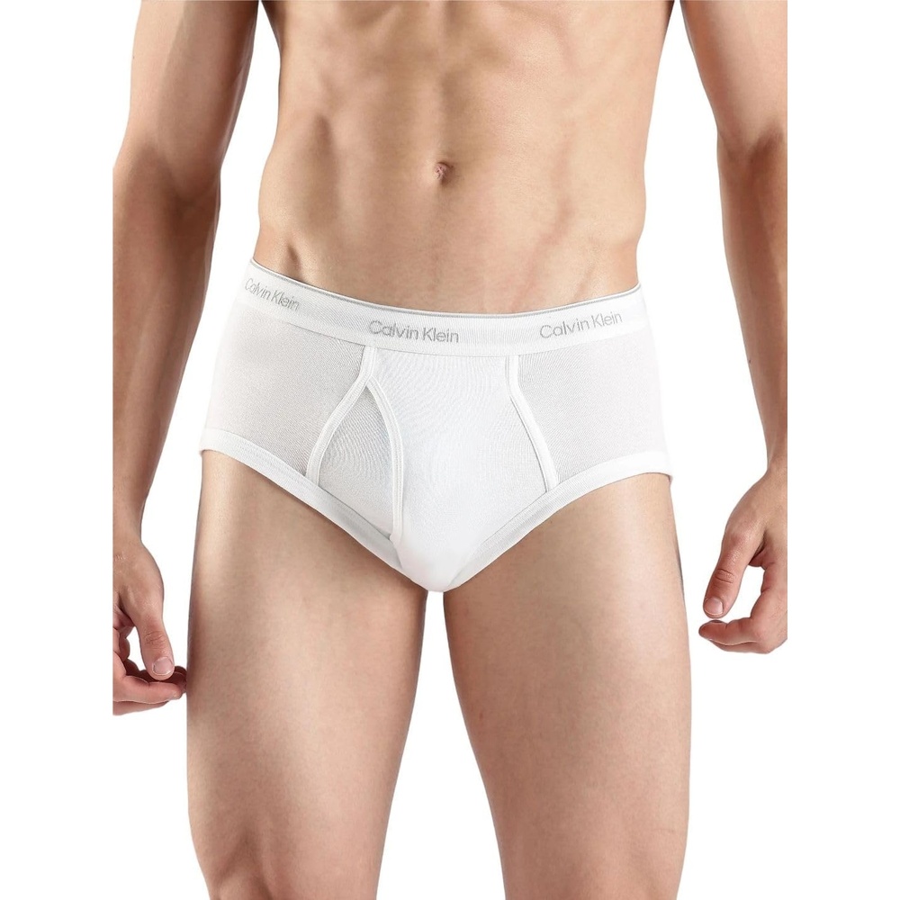 image:imageCalvin Klein Mens Cotton Classics 3pack Brief3 White