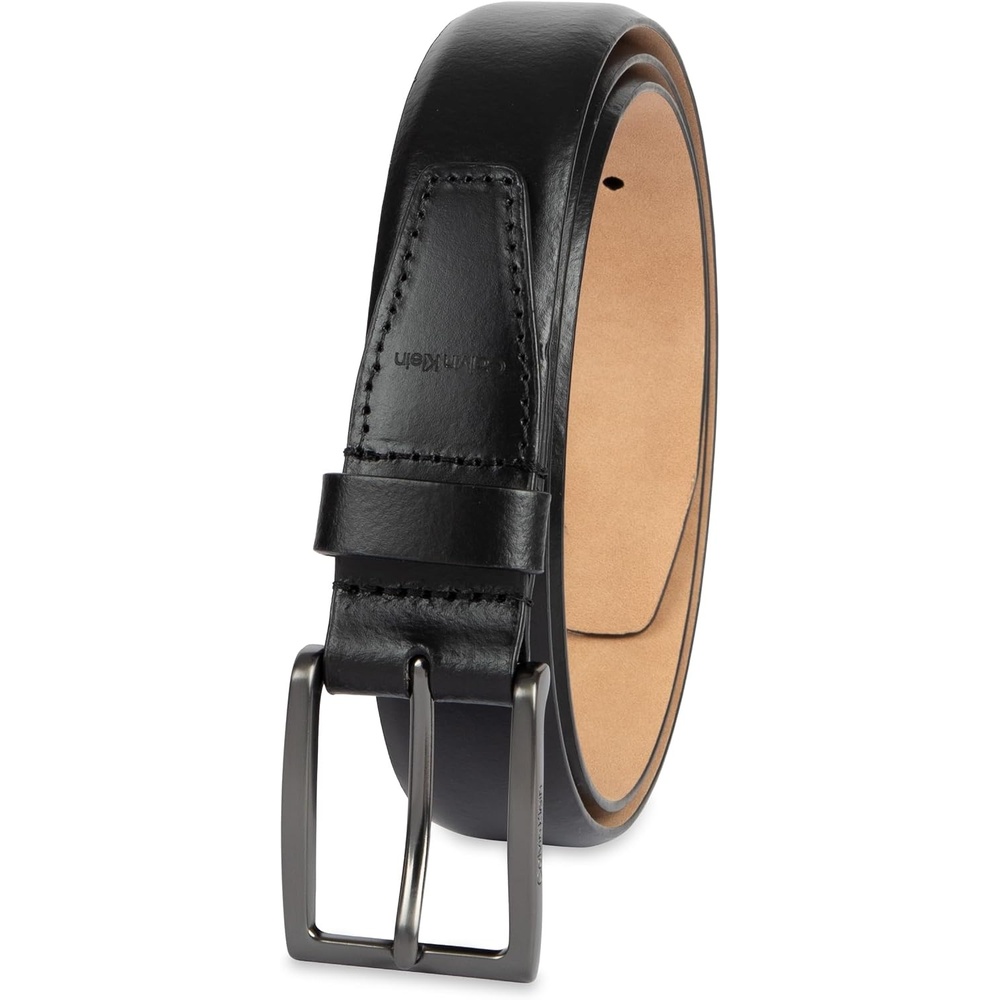 image:imageCalvin Klein Mens Leather Dress Belt  Sleek Modern Style for Business amp Everyday WearBlack Renegade
