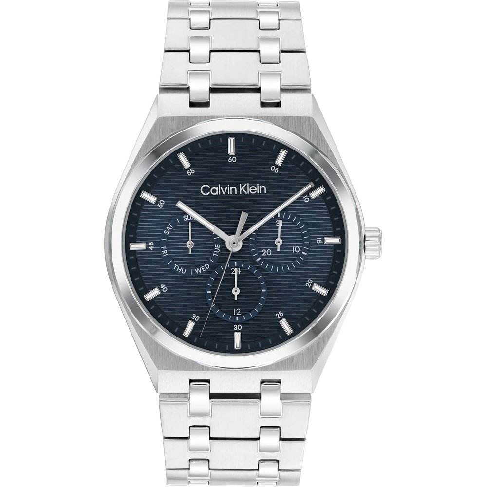 image:imageCalvin Klein Mens Motion Watch  Quartz Multifunction Movement Slim 39 mm Stainless Steel Case Link Bracelet  Minimalist Design for Everyday Versatility