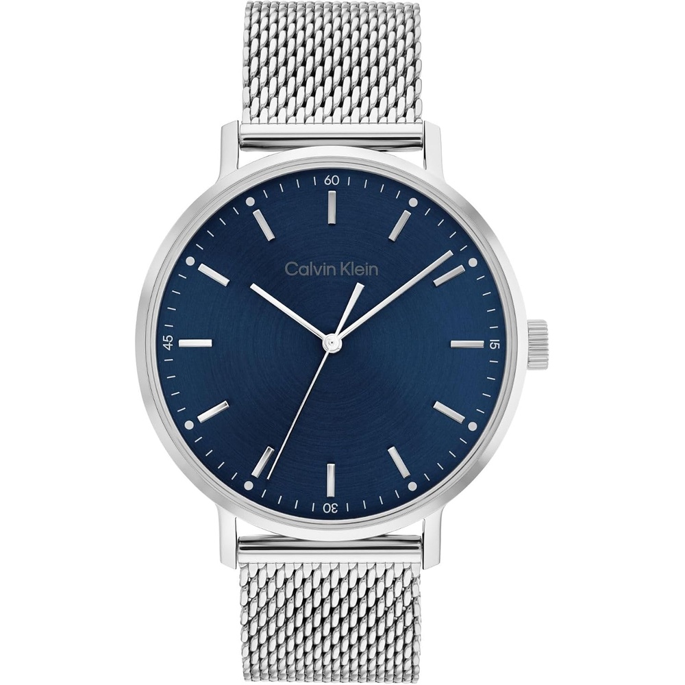 image:imageCalvin Klein Mens Quartz Watches Uncompromising StyleBlue Silver