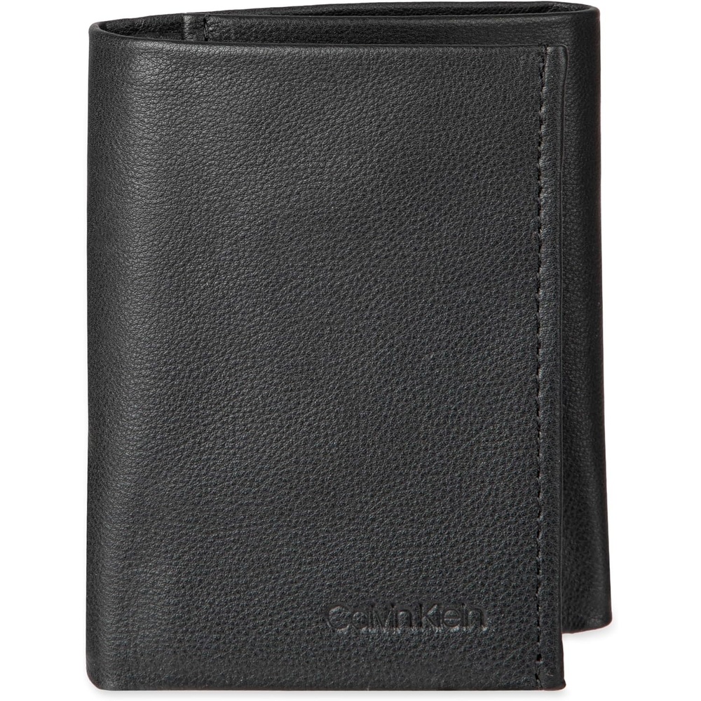 image:imageCalvin Klein Mens RFID Leather Trifold WalletBlack