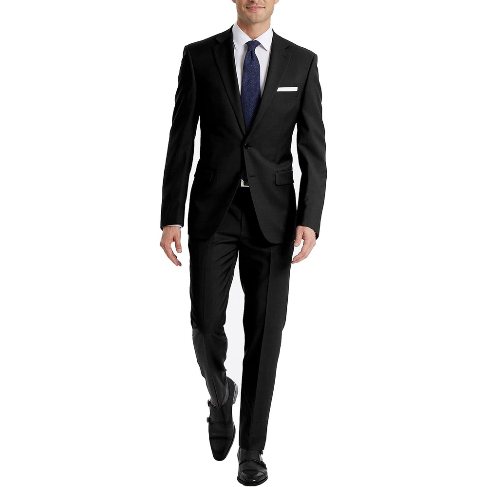 image:imageCalvin Klein Mens Slim Fit Dress PantsBlack