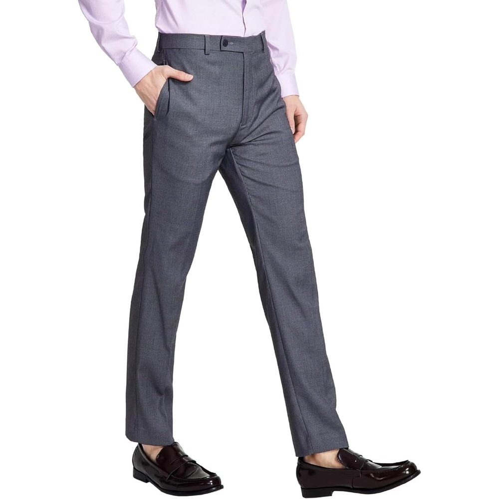 image:imageCalvin Klein Mens Slim Fit Dress PantsNavy