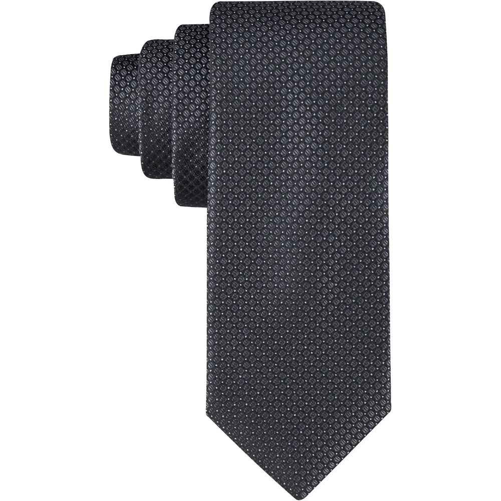 image:imageCalvin Klein Mens Solid and Pattern Neckties  Dress Ties for Work Weddings amp Formal wearBlack Micro