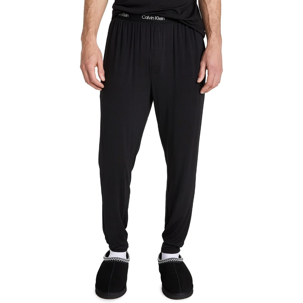 image:imageCalvin Klein Mens Ultra Soft Modern Modal Lounge JoggerBlack