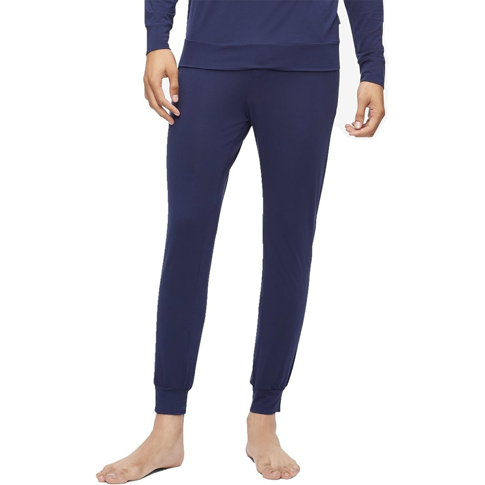 image:imageCalvin Klein Mens Ultra Soft Modern Modal Lounge JoggerBlue Shadow