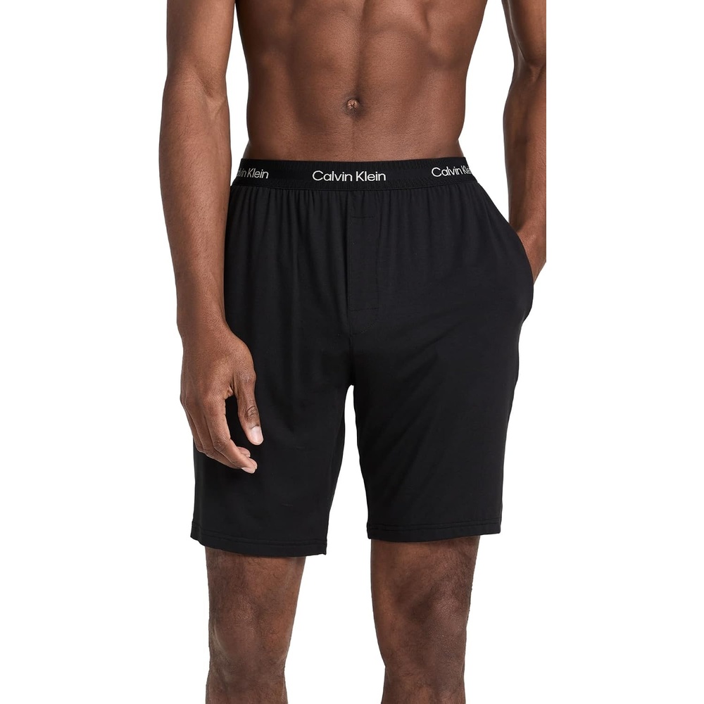 image:imageCalvin Klein Mens Ultra Soft Modern Modal Lounge Sleep ShortBlack