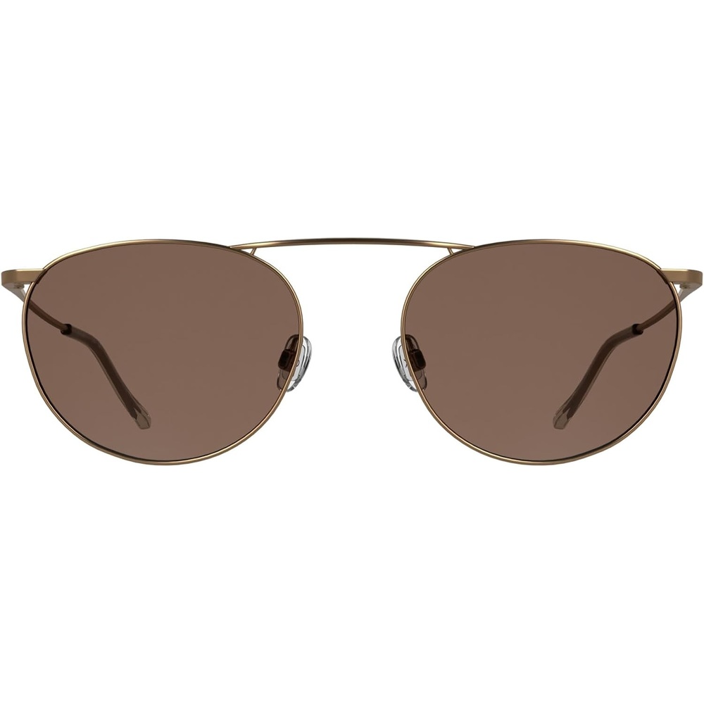 image:imageCalvin Klein Unisex Adult Sunglasses CK26106ST  Matte Amber Gold with Solid Brown Lens