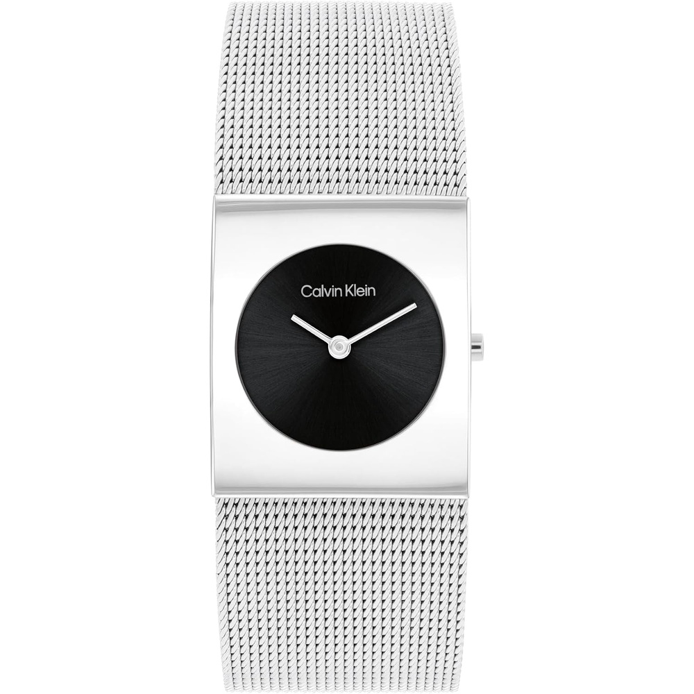 image:imageCalvin Klein Womens CK Pulse 26mm 2H Quartz Watch Stainless Steel Mesh Bracelet Water Resistance 30 Meters Minimalistic Style Premium Fashion Gift for HerSilver