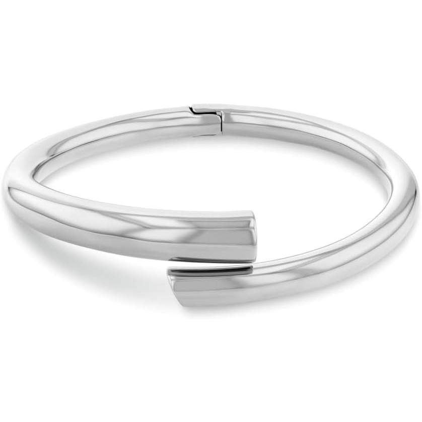 image:imageCalvin Klein Womens Jewelry  CK Spiral Bangle  Stainless Steel  Layering Accessory for Everyday Wear  Gift for HerSilver