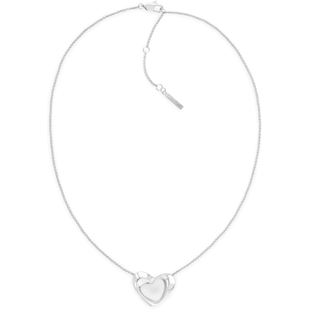 image:imageCalvin Klein Womens Jewelry  Enchanting Heart Necklace  Stainless Steel  Fashion Accessory for any Occasion  Gift for Her