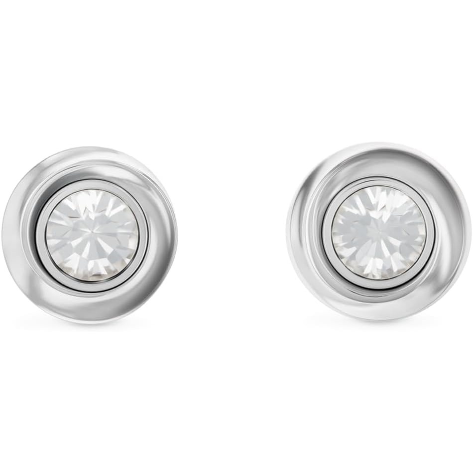 image:imageCalvin Klein Womens Jewelry  Twisted Bezel Stainless Steel Earrings  Fashion Accessory for any Occasion  Gift for HerSilver