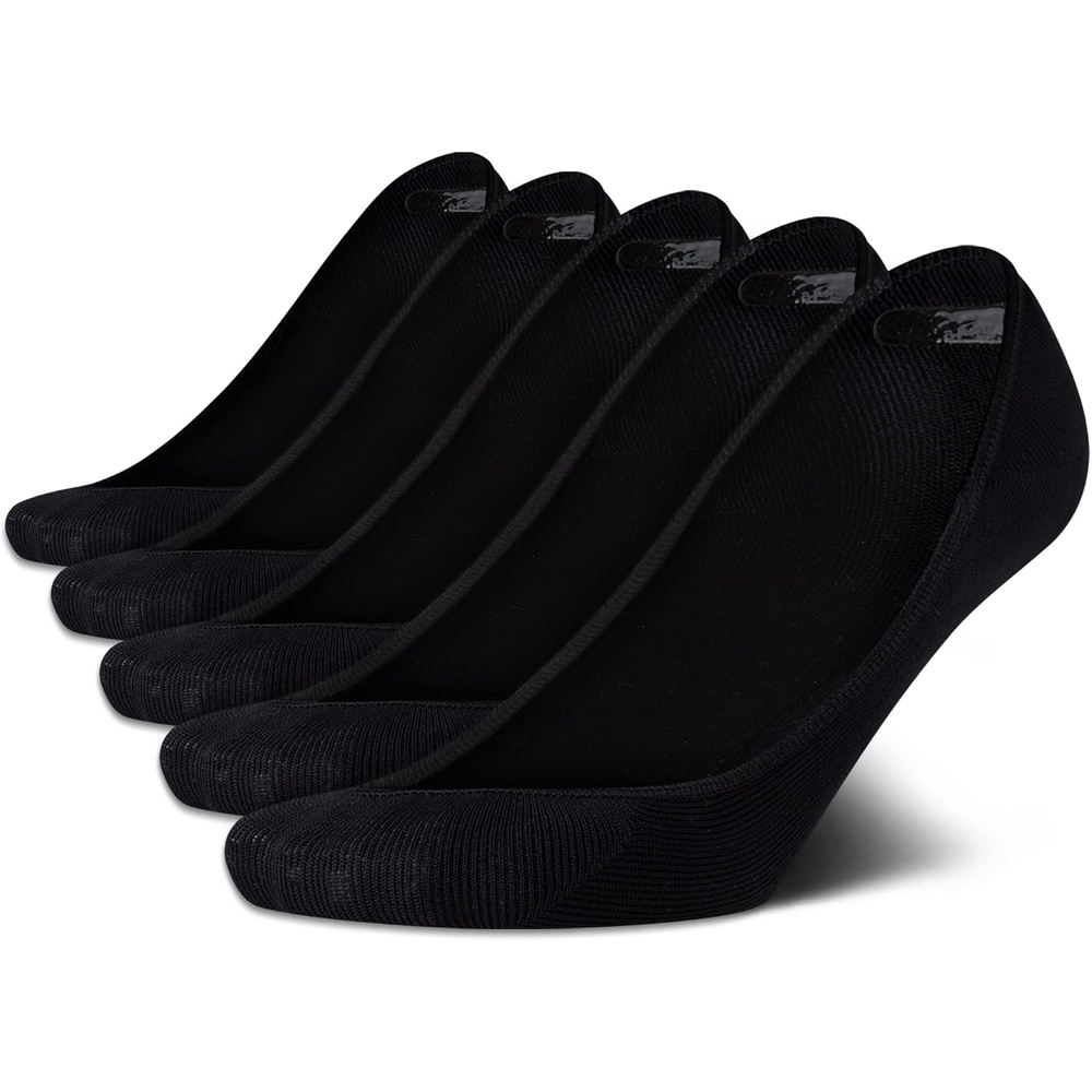image:imageCalvin Klein Womens Liner Socks 5 Pack Athletic Shoe Sock Liners Lightweight Performance Non Slip No Show Socks for WomenBlack