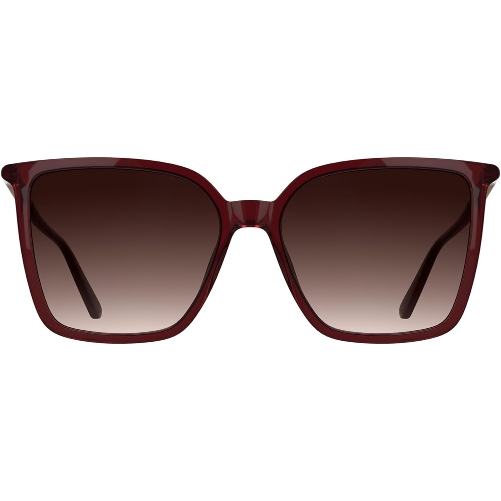 image:imageCalvin Klein Womens Sunglasses CK26502S  Transparent Burgundy with Gradient Burgundy Lens