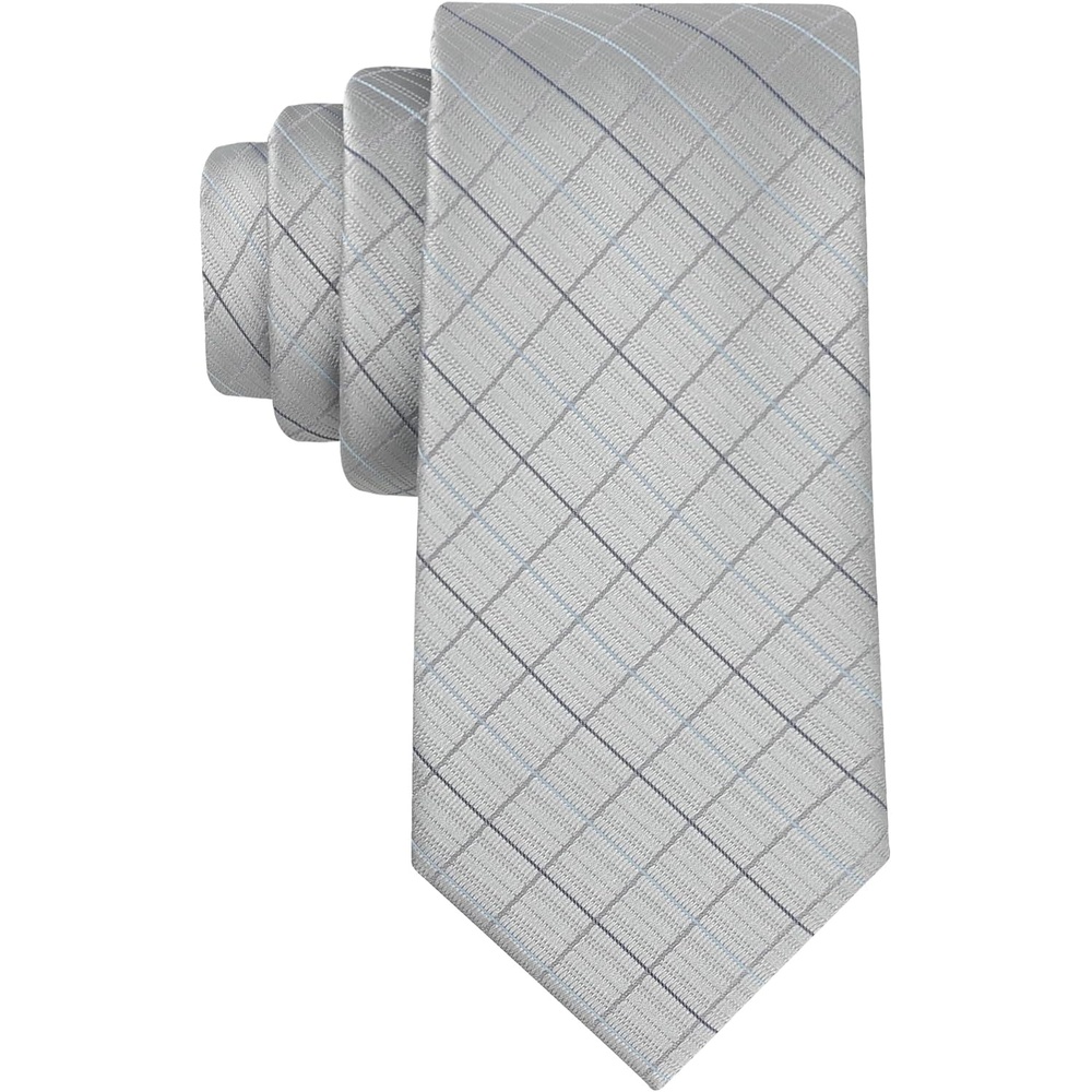 image:imageCalvin Klein boys Solid and Pattern Ties Big BoysSilver
