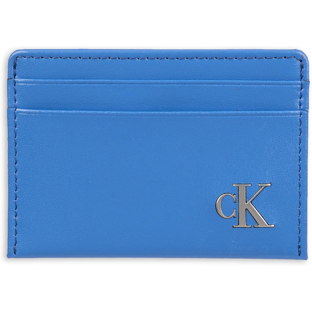 image:imageCalvin Klein mens Rfid Leather Slim Minimalist Card Case Wallet and Wallet SetsBLUE