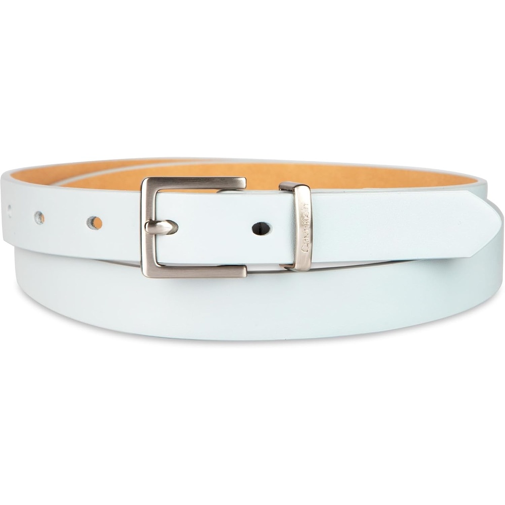image:imageCalvin Klein womens Casual Slim Width Fashion Belt for Jeans Trousers and DressesBlue