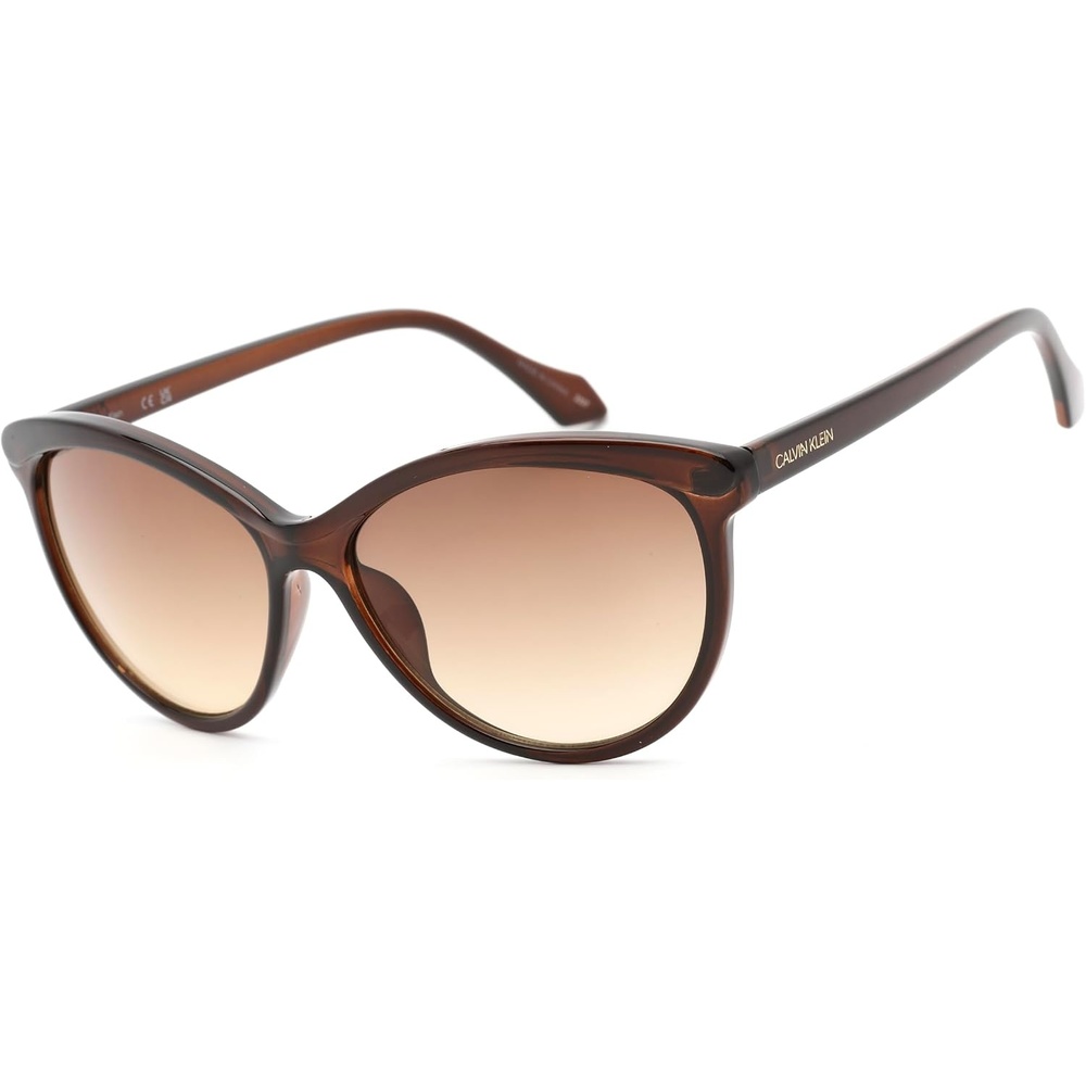 image:imageCalvin Klein womens Ck19534s Cat Eye SunglassesCrystal BrownBrown