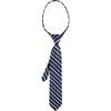 Navy Stripe Zip