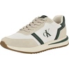 White/Dark Green