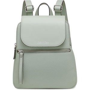 Calvin Klein Elaine Bubble Lamb Novelty Key Item Flap Backpack(Desert Sage)
