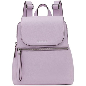 Calvin Klein Elaine Bubble Lamb Novelty Key Item Flap Backpack(Winsome Orchid)