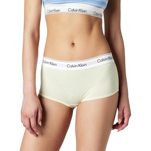 Calvin Klein Icon Cotton Modal Boyshort Panty(Pear Sorbet)