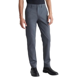 Calvin Klein Men’s Modern Stretch Chino Wrinkle Resistant Pants(Forged Iron)