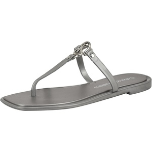 Calvin Klein Women’s Edhen Sandal(Silver 040)