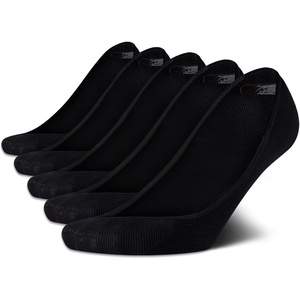 Calvin Klein Womens Liner Socks – 5 Pack Athletic Shoe Sock Liners – Lightweight Performance Non Slip No Show Socks for Women(Black)