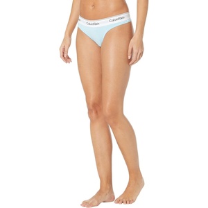 Calvin Klein Women’s Modern Cotton Thong-Panty(Rain Dance)