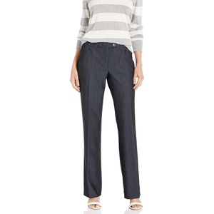 Calvin Klein Women’s Straight Leg Lux Business Pant (Standard & Petite)(Indigo)