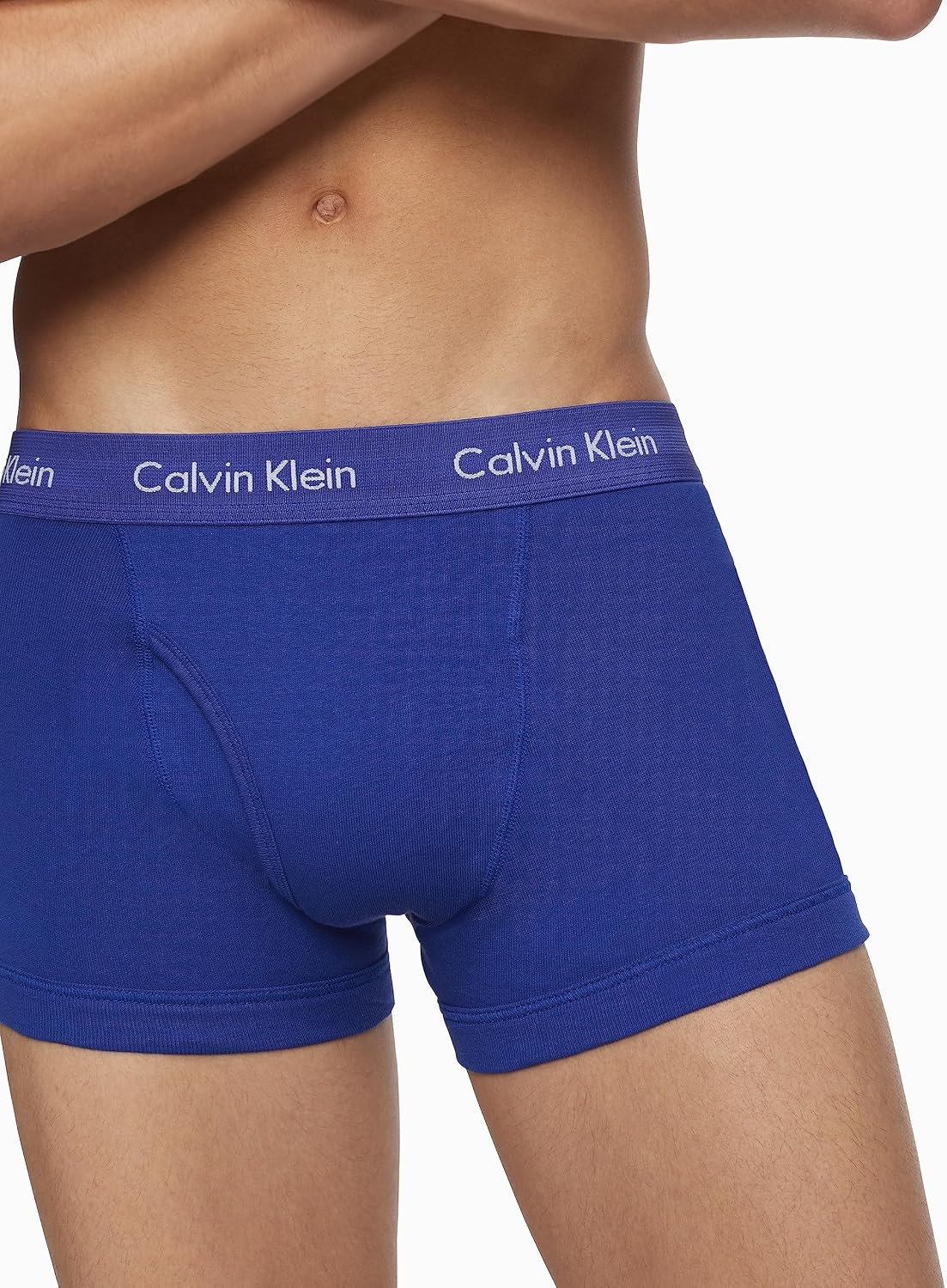 image:imageCalvin Klein Mens Cotton Classics 5Pack Trunk2 Mazarine Blue 1 Periwinkle 1 Dark Knight 1 Evening Blue