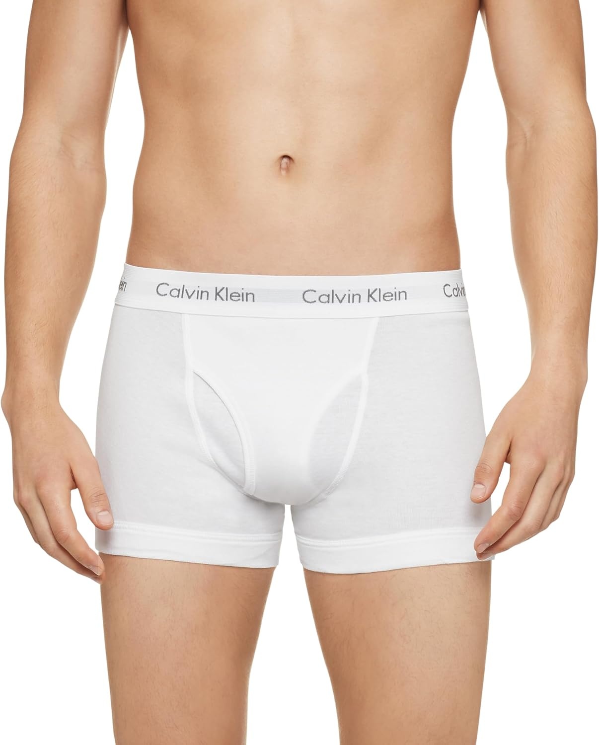 image:imageCalvin Klein Mens Cotton Classics 5Pack Trunk5 White