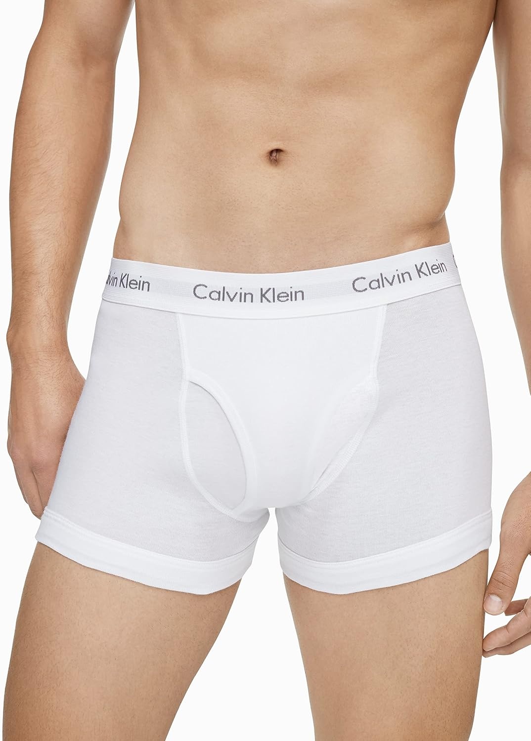 image:imageCalvin Klein Mens Cotton Classics 5Pack Trunk5 White