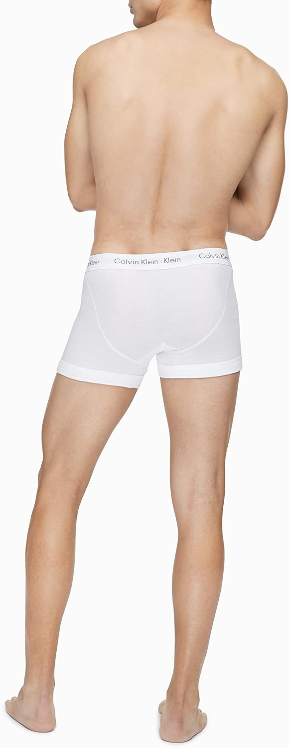 image:imageCalvin Klein Mens Cotton Classics 5Pack Trunk5 White