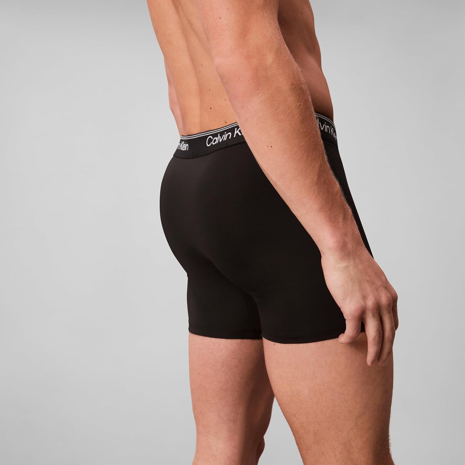 image:imageCalvin Klein Mens Micro Stretch 3pack Boxer Brief3 Black Wash