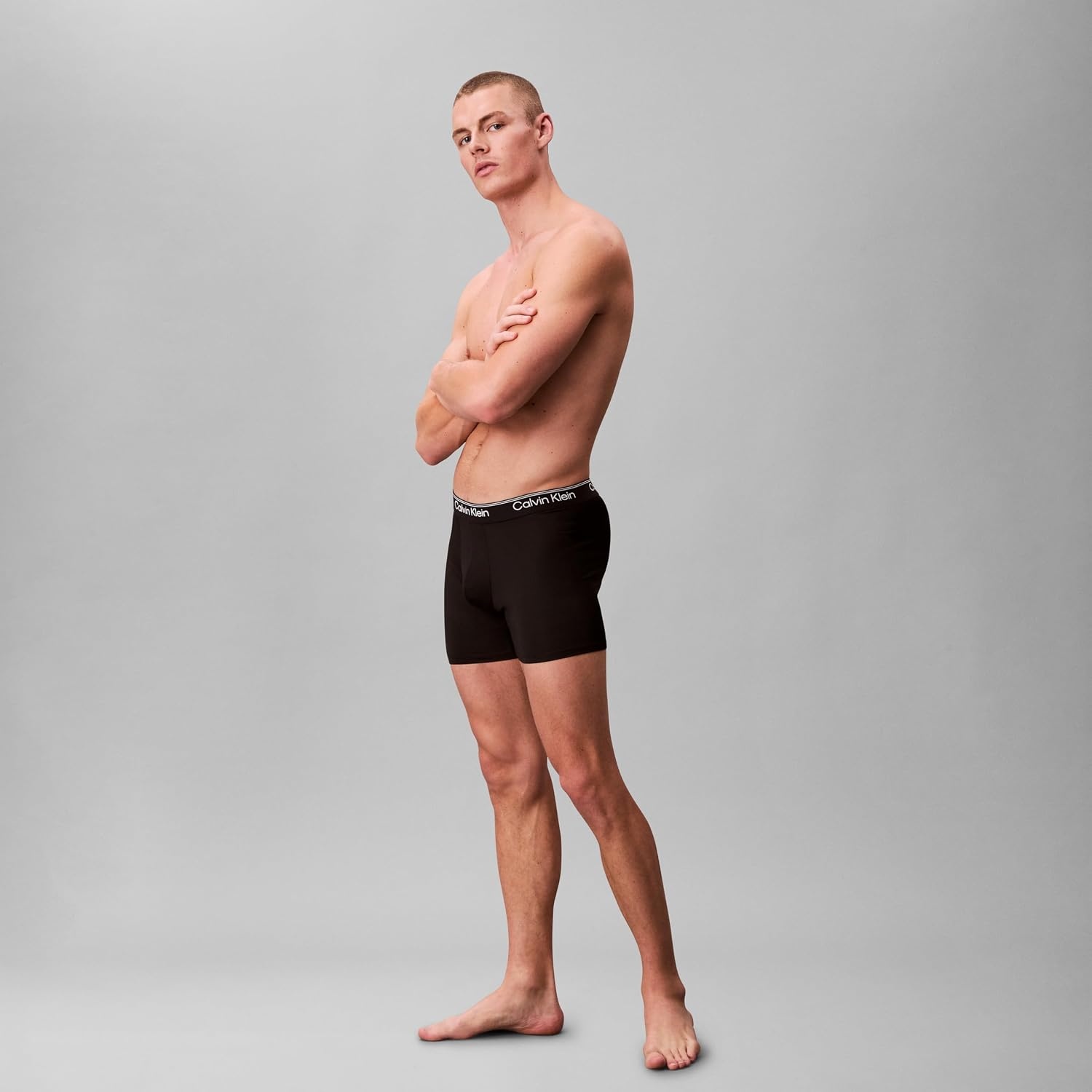 image:imageCalvin Klein Mens Micro Stretch 3pack Boxer Brief3 Black Wash