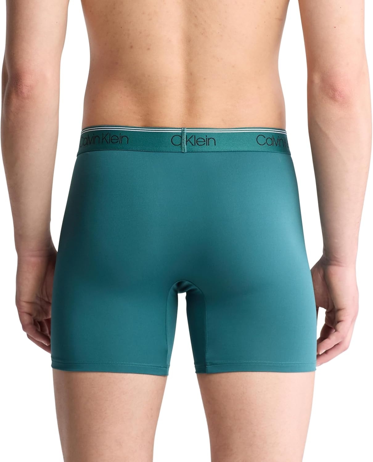 image:imageCalvin Klein Mens Micro Stretch 3pack Boxer BriefBlack Ash Mediterranea