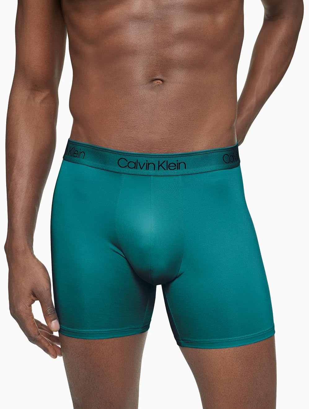 image:imageCalvin Klein Mens Micro Stretch 3pack Boxer BriefCobalt Sapphire Spring Distorted Blue