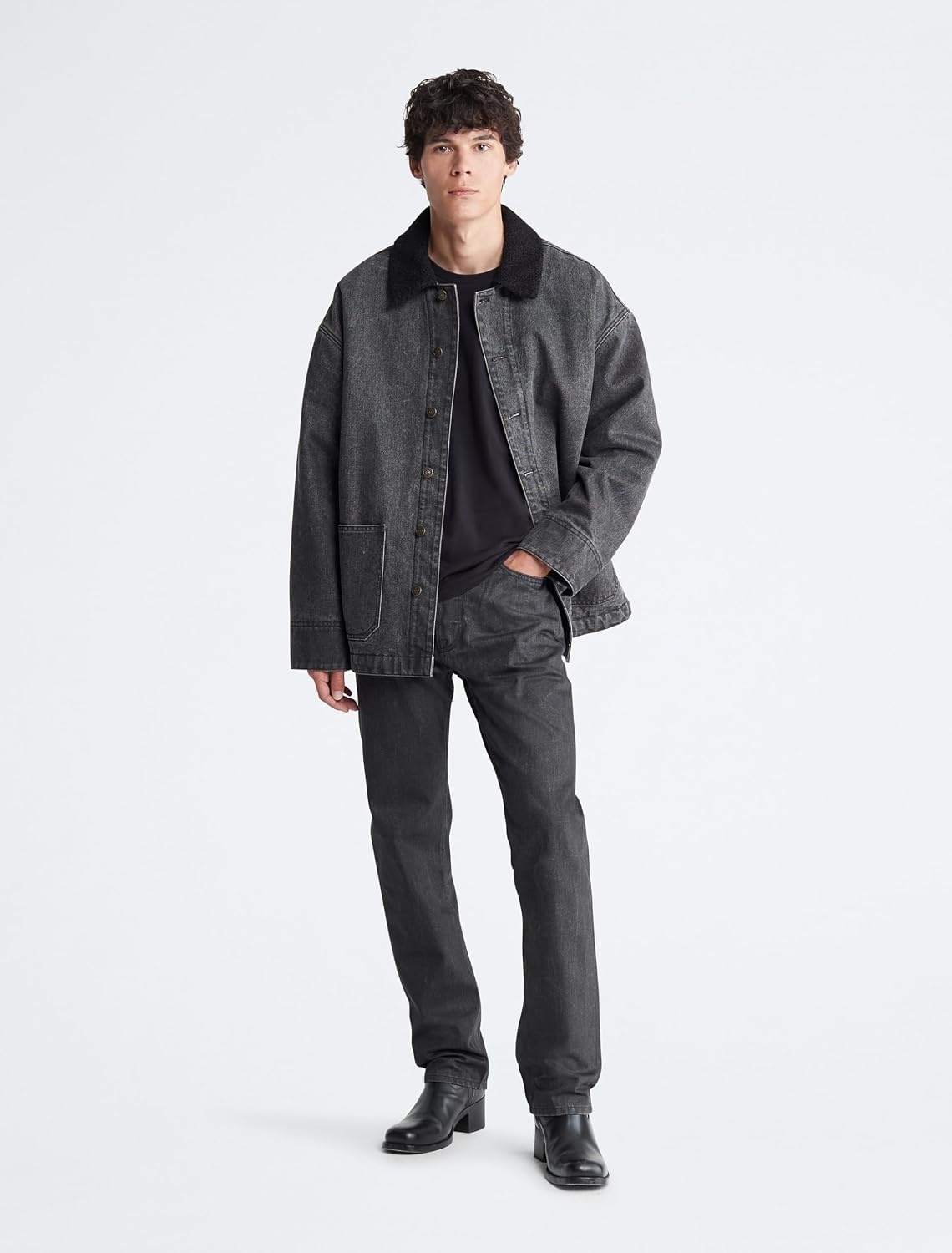 image:imageCalvin Klein Mens Straight Fit JeansBoulevard